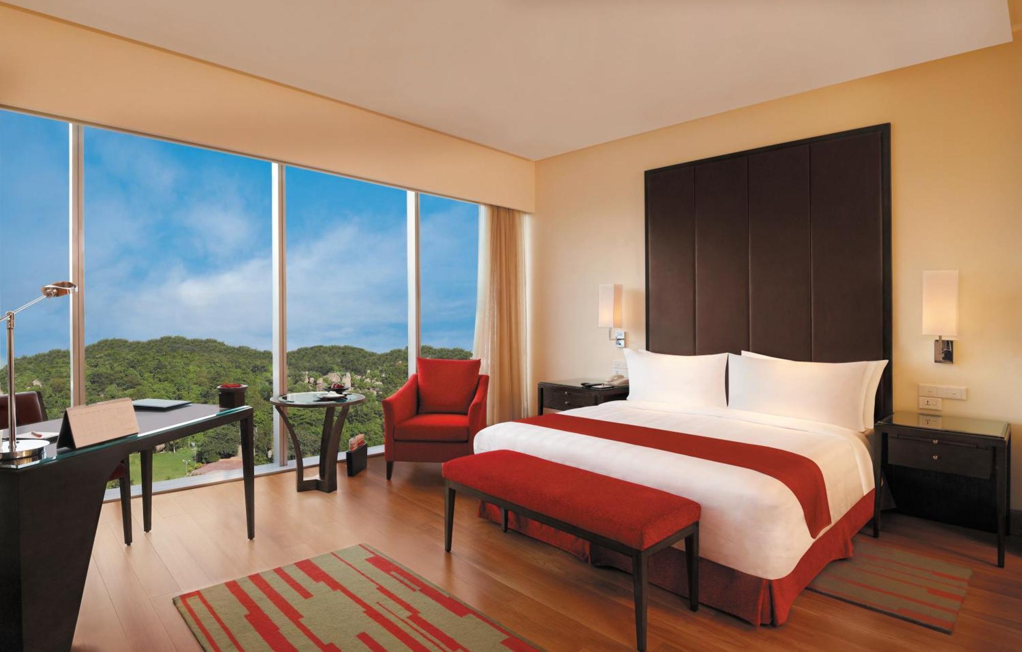 三叉戟海得拉巴酒店 外观 照片 A room at the Taj Bengal