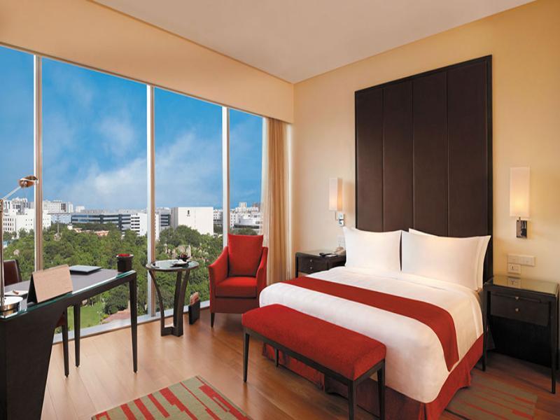 三叉戟海得拉巴酒店 外观 照片 A room at the Taj Bengal